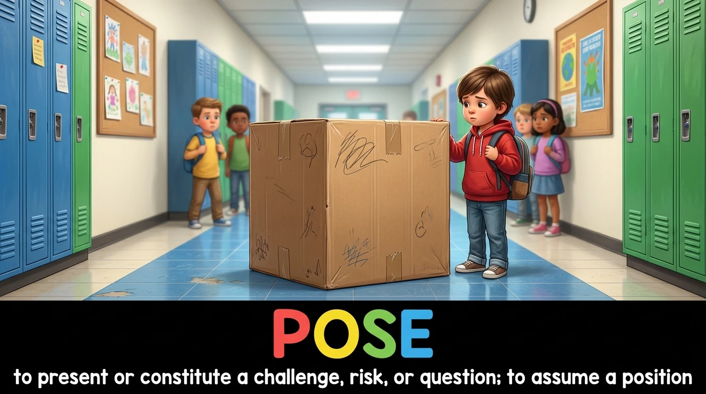 English Illustration for pose